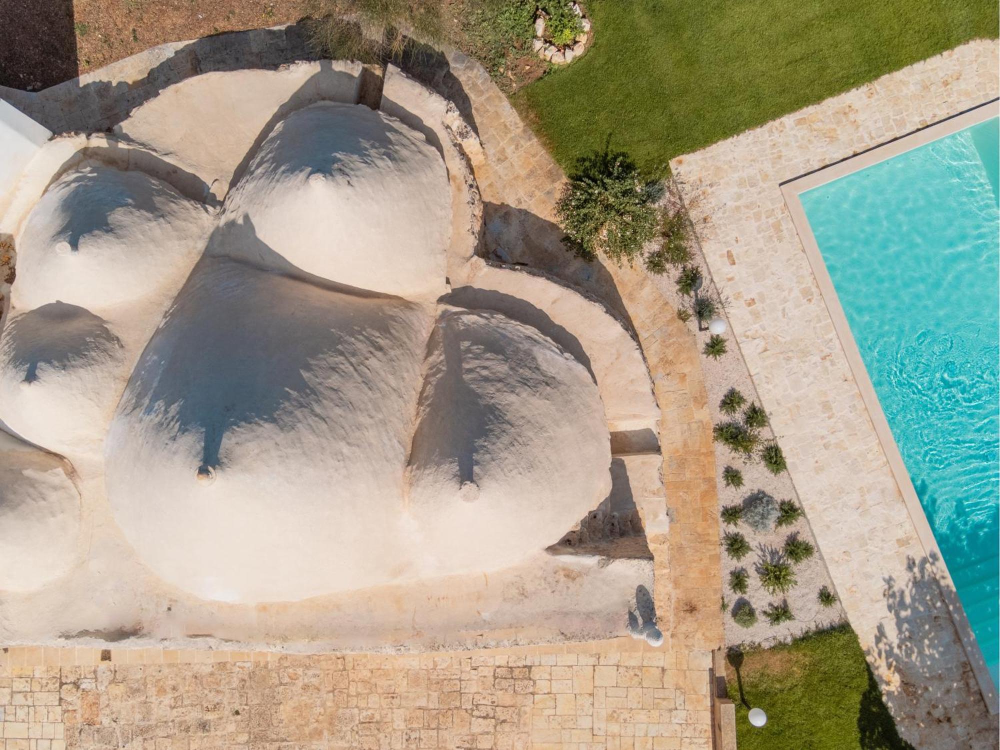 Apartamento Trullo Tarantini Con Piscina Privata Latiano Exterior foto