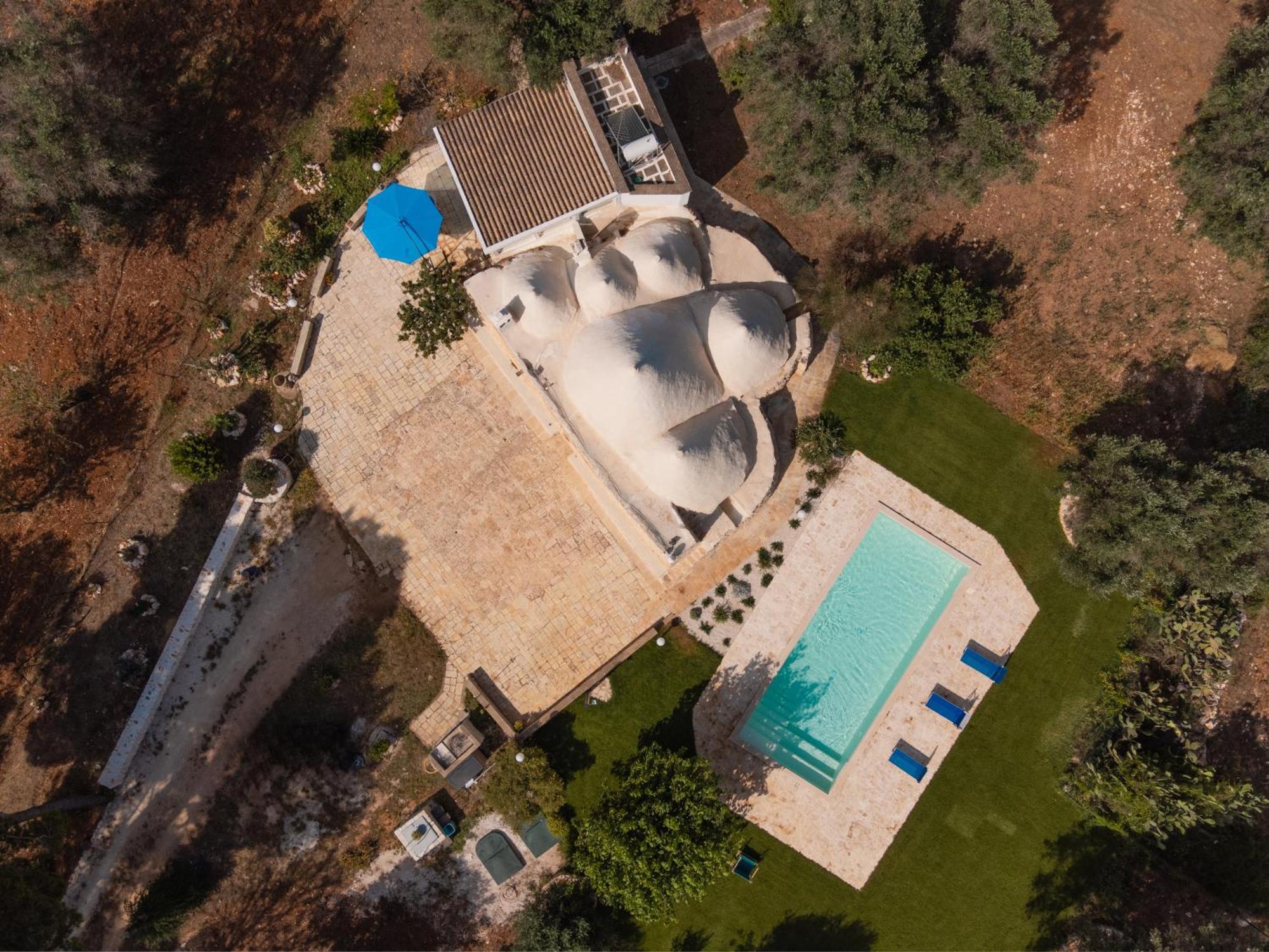 Apartamento Trullo Tarantini Con Piscina Privata Latiano Exterior foto
